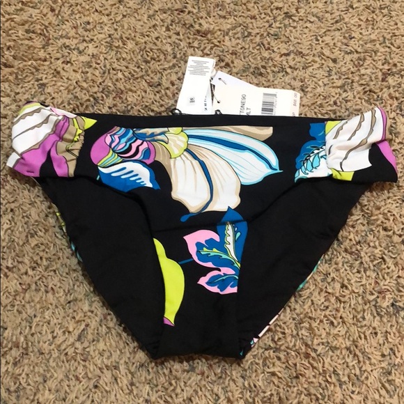 Trina Turk Sintra flora reversible bikini bottom - Picture 4 of 8